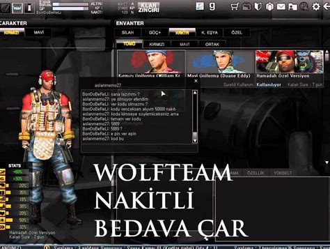 Wolfteam bedava kupon alma